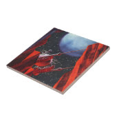  wetenschapskictie, Canyon Space Moon Rover Tegeltje (Zijkant)