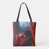  wetenschapskictie, Canyon Space Moon Rover Tote Bag (Achterkant)