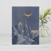  wetenschapskictie, Crescent Moon Snow Planet (Staand voorkant)