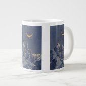 wetenschapskictie, Crescent Moon Snow Planet Grote Koffiekop (Voorkant rechts)