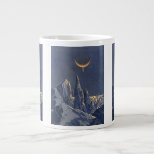 wetenschapskictie, Crescent Moon Snow Planet Grote Koffiekop