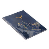  wetenschapskictie, Crescent Moon Snow Planet Notitieboek (Rechterzijde)