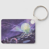 wetenschapskictie, een gloeiende Orb met buitenaa Sleutelhanger (Voorkant)
