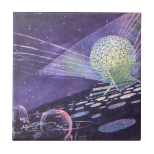  wetenschapskictie, een gloeiende Orb met buitenaa Tegeltje (Voorkant)