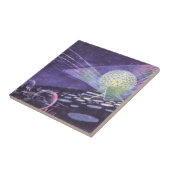  wetenschapskictie, een gloeiende Orb met buitenaa Tegeltje (Zijkant)