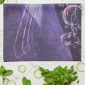 wetenschapskictie, een gloeiende Orb met buitenaa Theedoek (Gevouwen)