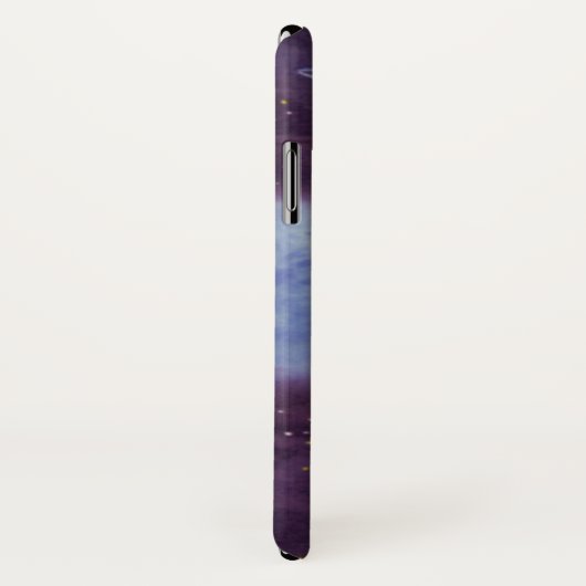 wetenschapskictie, Sci Fi Alien Moon Landing Case-Mate iPhone Case (Achterkant / rechts)