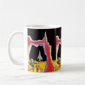  wetenschapskictie, Sci Fi buitenaardse wezens Koffiemok (Links)