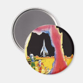  wetenschapskictie, Sci Fi buitenaardse wezens Magneet (Voorkant / Achterkant)