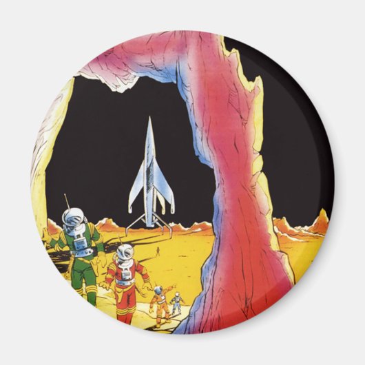  wetenschapskictie, Sci Fi buitenaardse wezens Magneet (Voorkant)