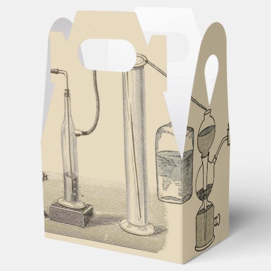  wetenschapslab-apparatuur bedankdoosjes (Geopend)