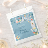 Wetenschapslaboratoria en experimenten verjaardags bedankzakje (Geknipt)