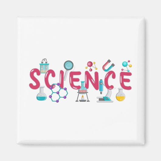 Wetenschapslaboratoriumapparatuur Magneet (Voorkant)