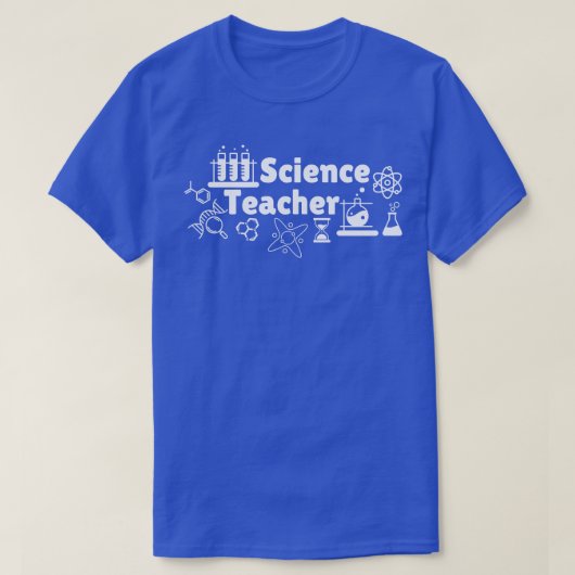 Wetenschapsleraar 6 t-shirt (Design voorkant)