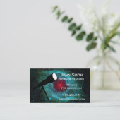 Wetenschapsleraar Astronomie tutor Nebula star des Visitekaartje (Staand voorkant)