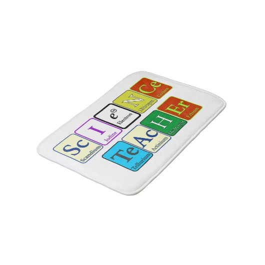 Wetenschapsleraar Bath Mat (Gekanteld)