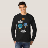 Wetenschapsleraar Birthday Chemistry Geek Gag T-shirt (Voorkant volledig)