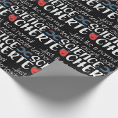 Wetenschapsleraar Cadeaupapier (Hoek)