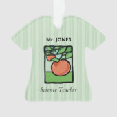Wetenschapsleraar Dank je, Apple Ornament (voorkant)