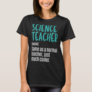 Wetenschapsleraar Definitie Biologie leraar Biolog T-shirt