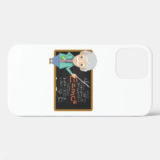 Wetenschapsleraar EMC2-formule Case-Mate iPhone Case (Achterkant (horizontaal))