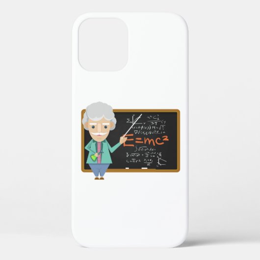 Wetenschapsleraar EMC2-formule Case-Mate iPhone Case (Achterkant)