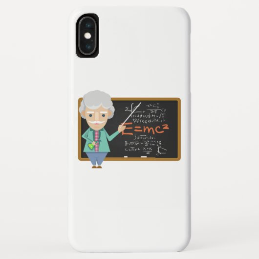 Wetenschapsleraar EMC2-formule Case-Mate iPhone Case (Achterkant)