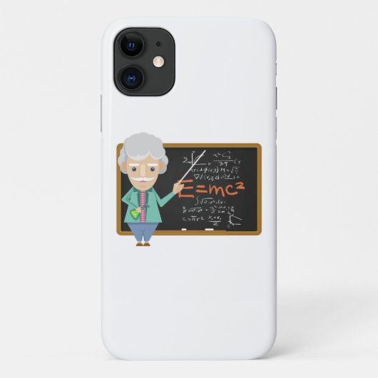 Wetenschapsleraar EMC2-formule Case-Mate iPhone Case (Achterkant)