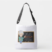 Wetenschapsleraar EMC2-formule Crossbody Tas (Voorkant)