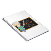 Wetenschapsleraar EMC2-formule Notitieboek (Rechterzijde)