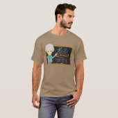 Wetenschapsleraar EMC2-formule T-shirt (Voorkant volledig)