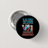 Wetenschapsleraar Funny Science Ronde Button 3,2 Cm (Voorkant /achterkant)