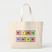 Wetenschapsleraar Grote Tote Bag (Voorkant)