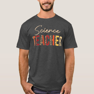 Wetenschapsleraar Herfst Autumn Lovers Thanksg T-shirt