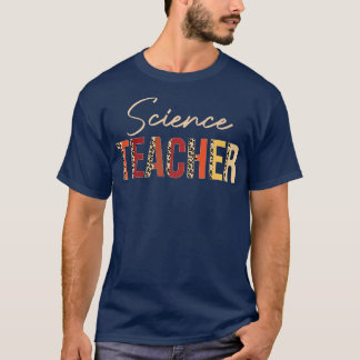 Wetenschapsleraar Herfst Autumn Lovers Thanksg T-shirt