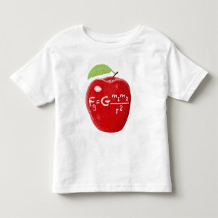 Wetenschapsleraar Isaac Newton wet zwaartekracht A Kinder Shirts