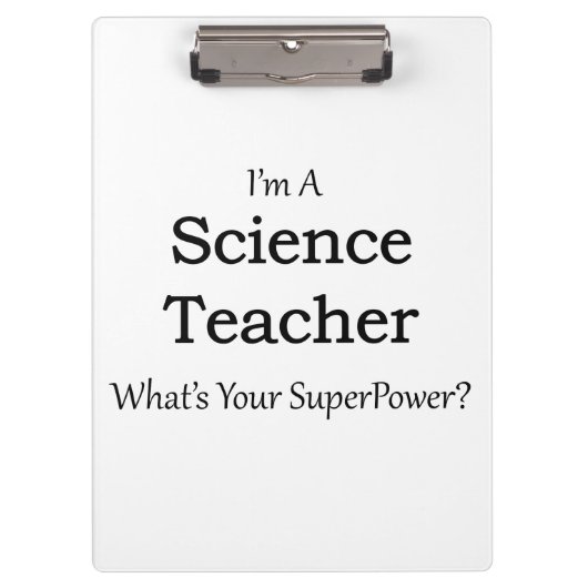 Wetenschapsleraar Klembord (Voorkant)