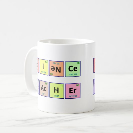 Wetenschapsleraar Koffiemok (Voorkant links)