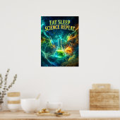 Wetenschapsleraar Lab Energie Poster (Keuken)