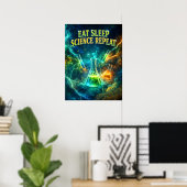 Wetenschapsleraar Lab Energie Poster (Thuiskantoor)
