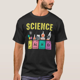 Wetenschapsleraar natuurkunde t-shirt