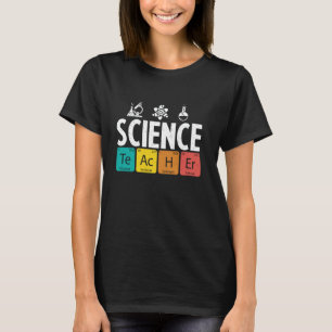 Wetenschapsleraar Periodieke Tafelchemie Biologie T-shirt
