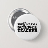 Wetenschapsleraar Ronde Button 5,7 Cm (Voorkant /achterkant)