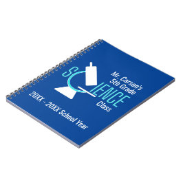 Wetenschapsleraar | Speciaal Notitieboek voor micr