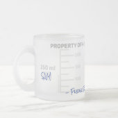 Wetenschapsleraar Student Lab Beaker Afstuderen Gi Matglas Koffiemok (Links)