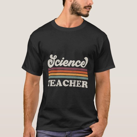 Wetenschapsleraar Terug naar school T-shirt (Voorkant)