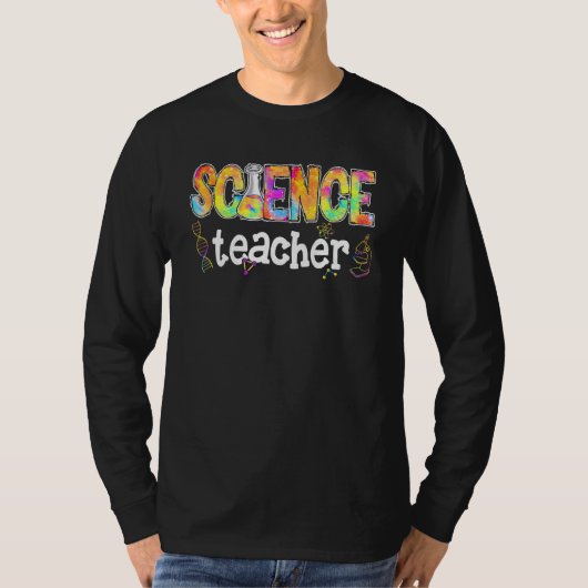 Wetenschapsleraar tijdopleiding t-shirt (Voorkant)