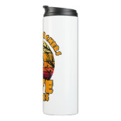 Wetenschapsleraren liefde breins Halloween Funny Thermosbeker (Geroteerd rechts)