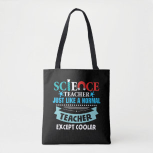 Wetenschapslerarenchemie Biologie Magnet Test Tube Tote Bag