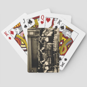 Wetenschapsles op de London Grammar School voor Gi Pokerkaarten